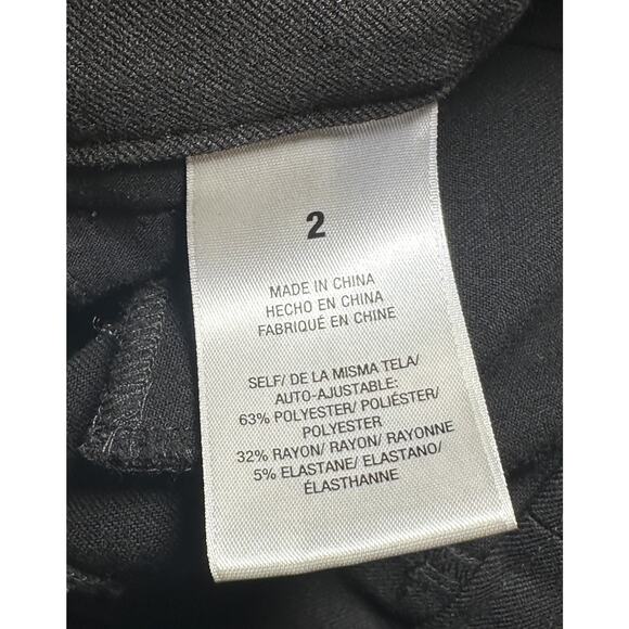 Favorite Daughter The Favorite Pant Black Pleated High Rise Wide Leg Size 2 - Picture 5 of 6